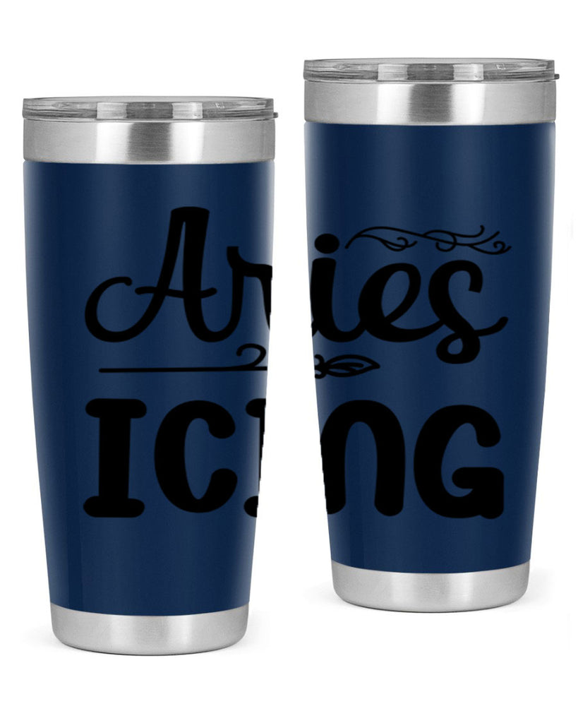Ariesicing 106#- zodiac- Tumbler