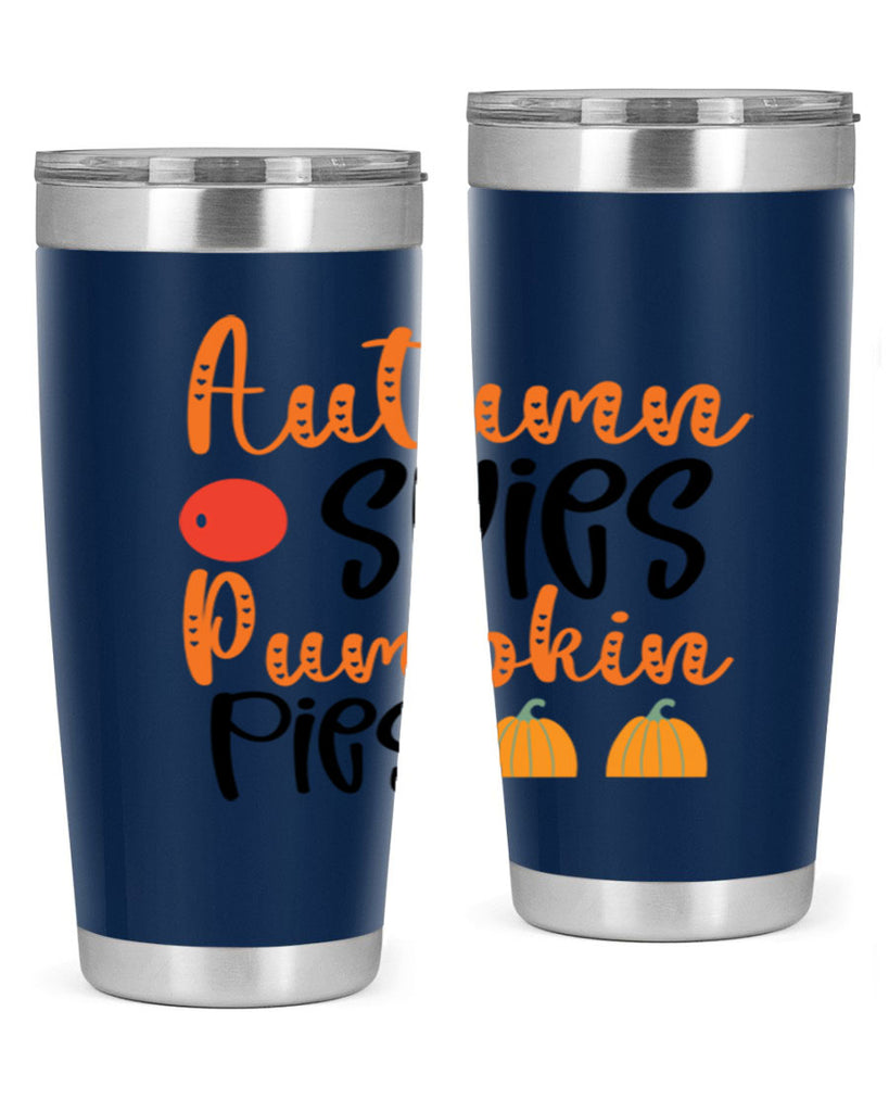 Autumn Skies Pumpkin Pies 30#- fall- Tumbler