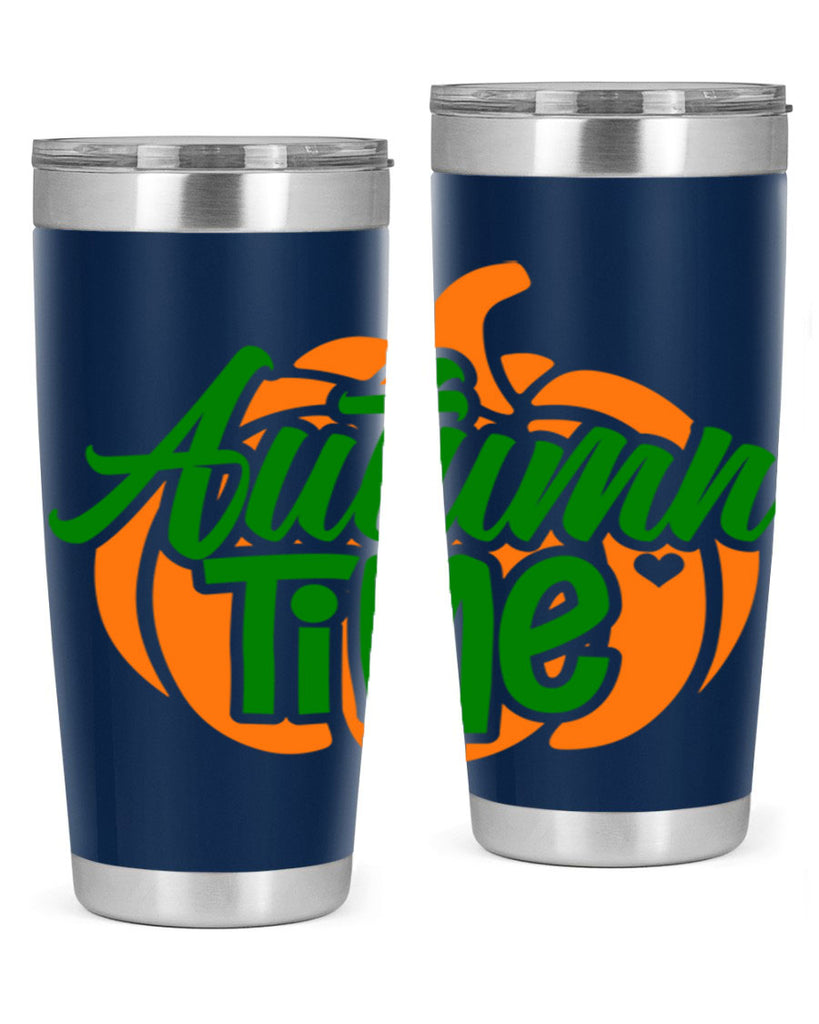 Autumn Time 34#- fall- Tumbler