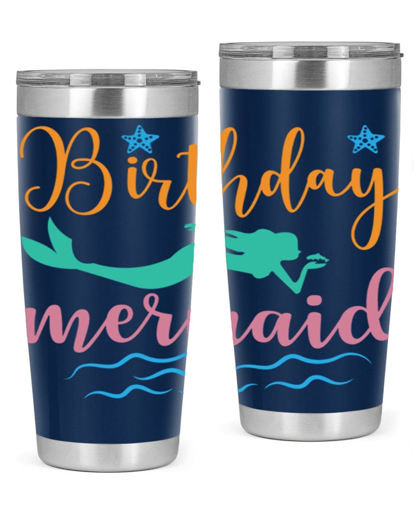 Birthday Mermaid Design 79#- mermaid- Tumbler