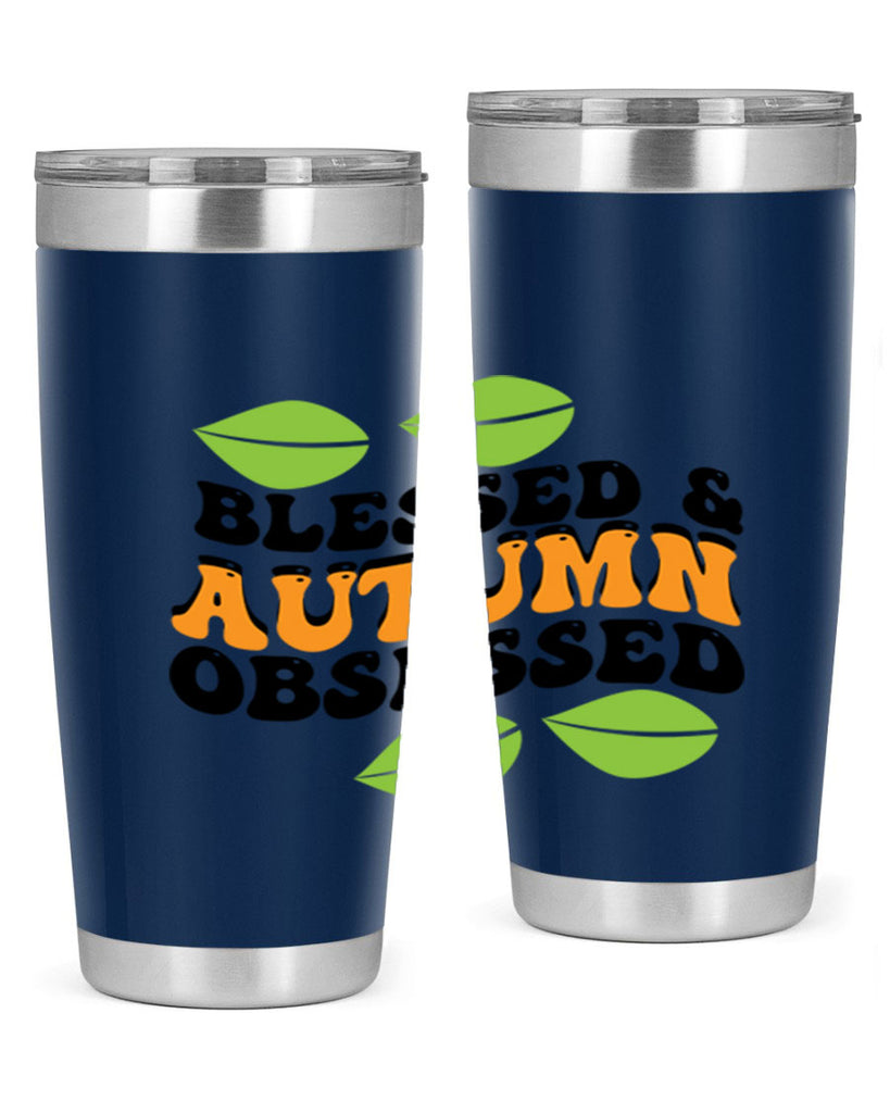 Blessed Autumn Obsessed 48#- fall- Tumbler