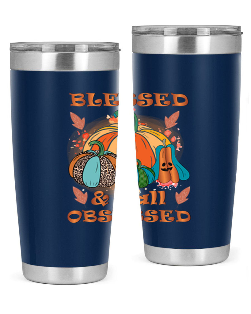 Blessed Fall Obsessed 49#- fall- Tumbler