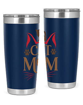 Cat Mom Style 6#- cat- Tumbler