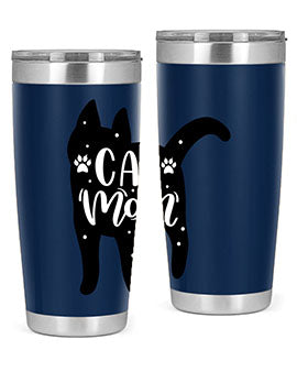 Cat Mom Style 86#- cat- Tumbler