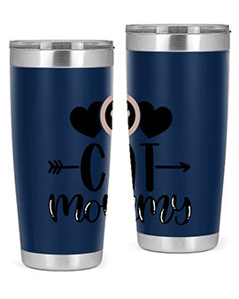 Cat Mommy Style 87#- cat- Tumbler