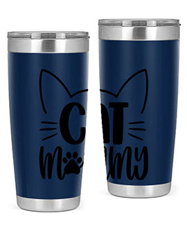 Cat Mommy Style 88#- cat- Tumbler