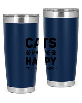 Cats Make Me Style 40#- cat- Tumbler