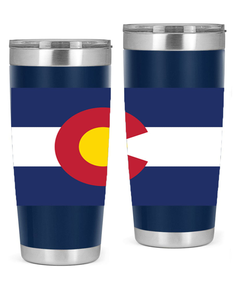 Colorado 46#- Us Flags- Tumbler