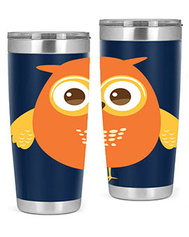 Cute Owl A TurtleRabbit 2#- owl- Tumblers