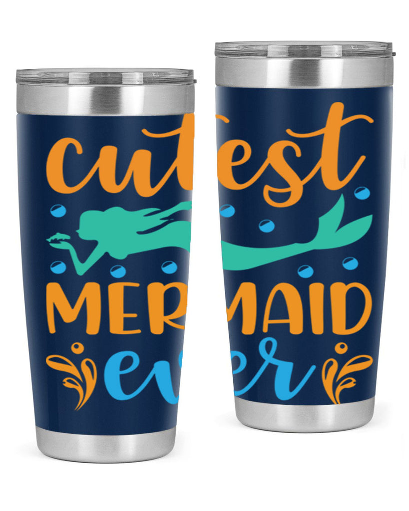 Cutest Mermaid Ever Design 102#- mermaid- Tumbler