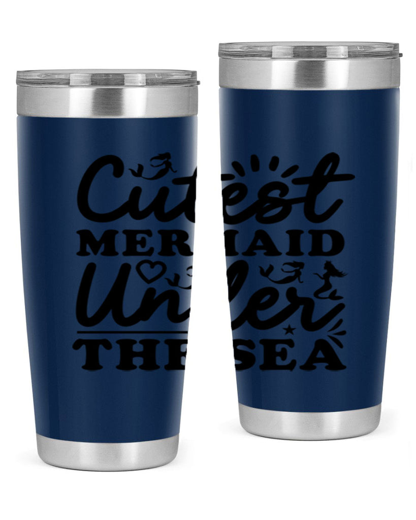 Cutest Mermaid Under the Sea 106#- mermaid- Tumbler