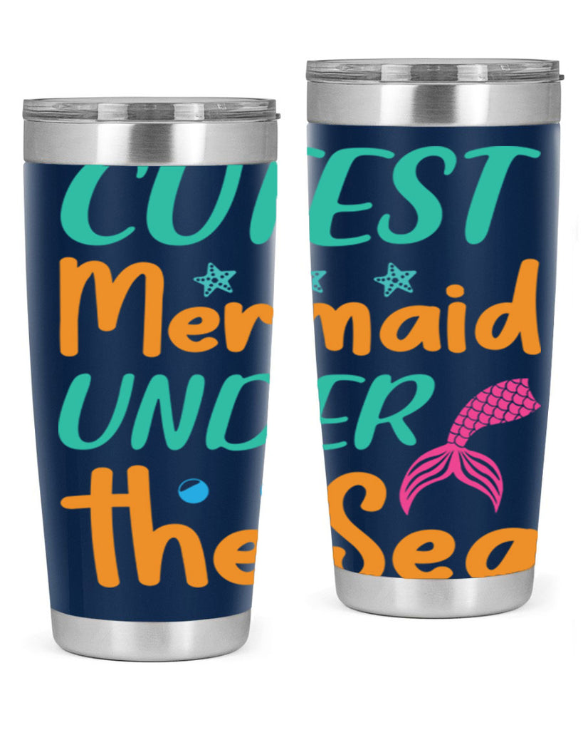 Cutest Mermaid Under the Sea 107#- mermaid- Tumbler