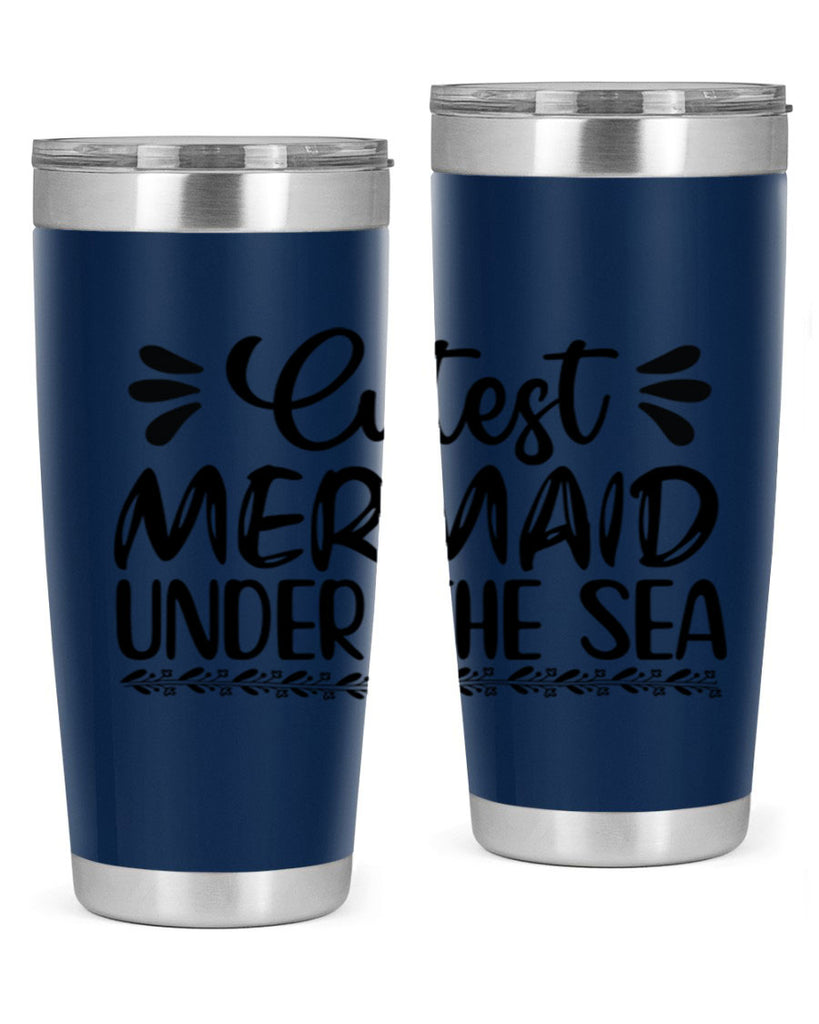 Cutest mermaid under the sea 105#- mermaid- Tumbler