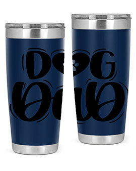 Dog Dad Style 30#- dog- Tumbler