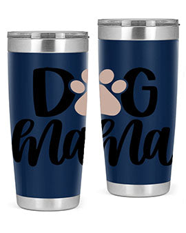 Dog Mama Style 28#- dog- Tumbler