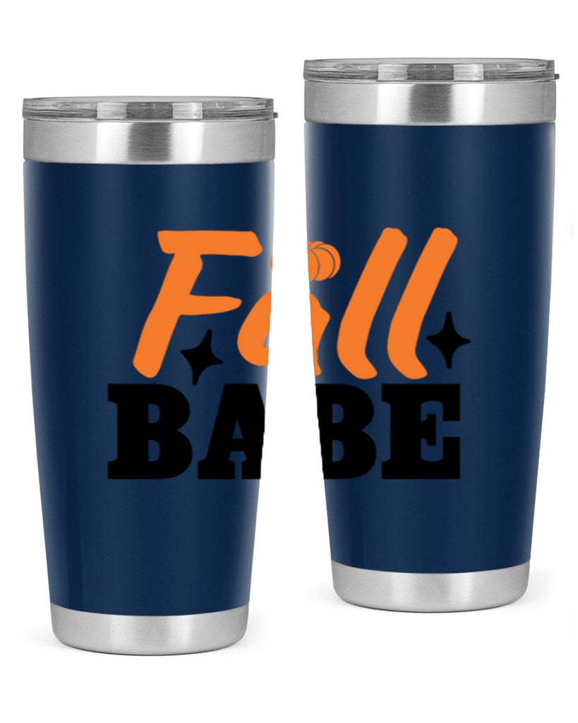 Fall Babe 89#- fall- Tumbler