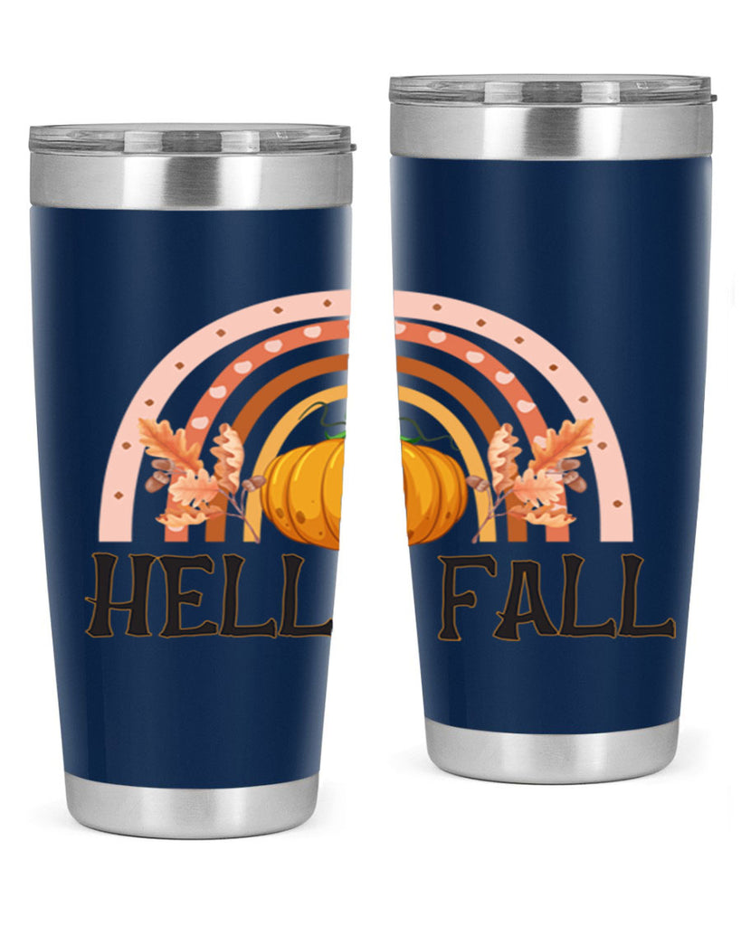 Fall Boho Rainbow 91#- fall- Tumbler