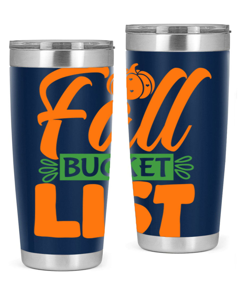 Fall Bucket List 93#- fall- Tumbler