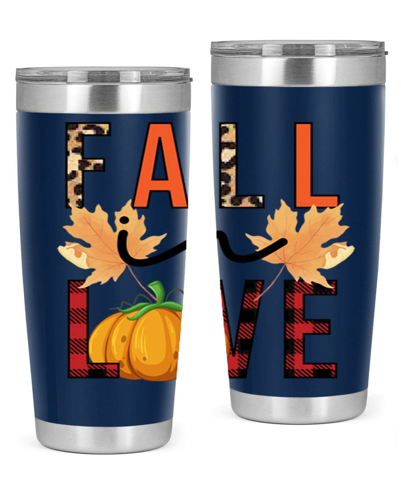 Fall in Love 104#- fall- Tumbler
