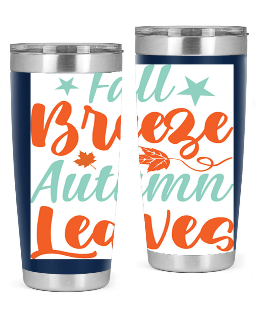 FallBreezeAutumnLeaves 147#- fall- Tumbler