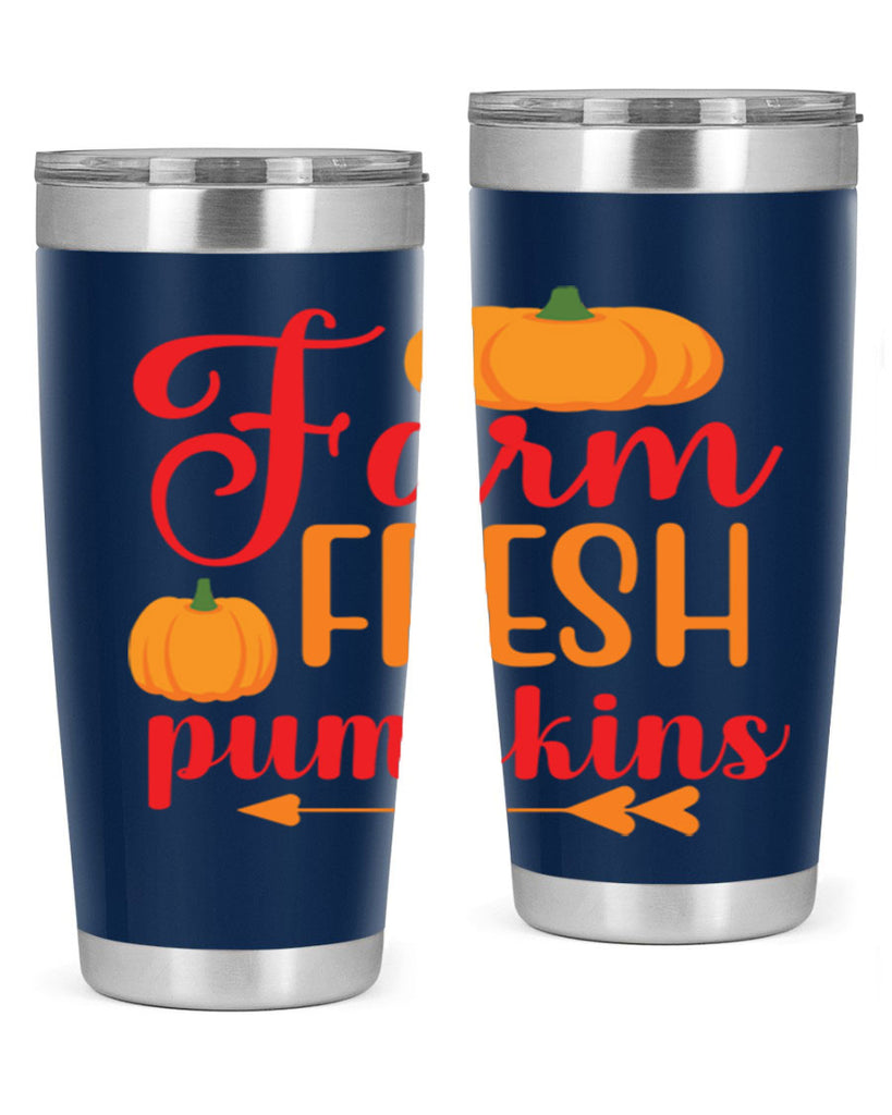 FarmFreshPumpkins 177#- fall- Tumbler