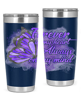 Forever In My Hear Alzheimer 149#- alzheimers- Tumbler