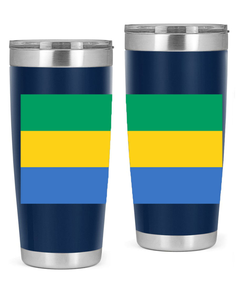 Gabon 136#- world flags- Tumbler