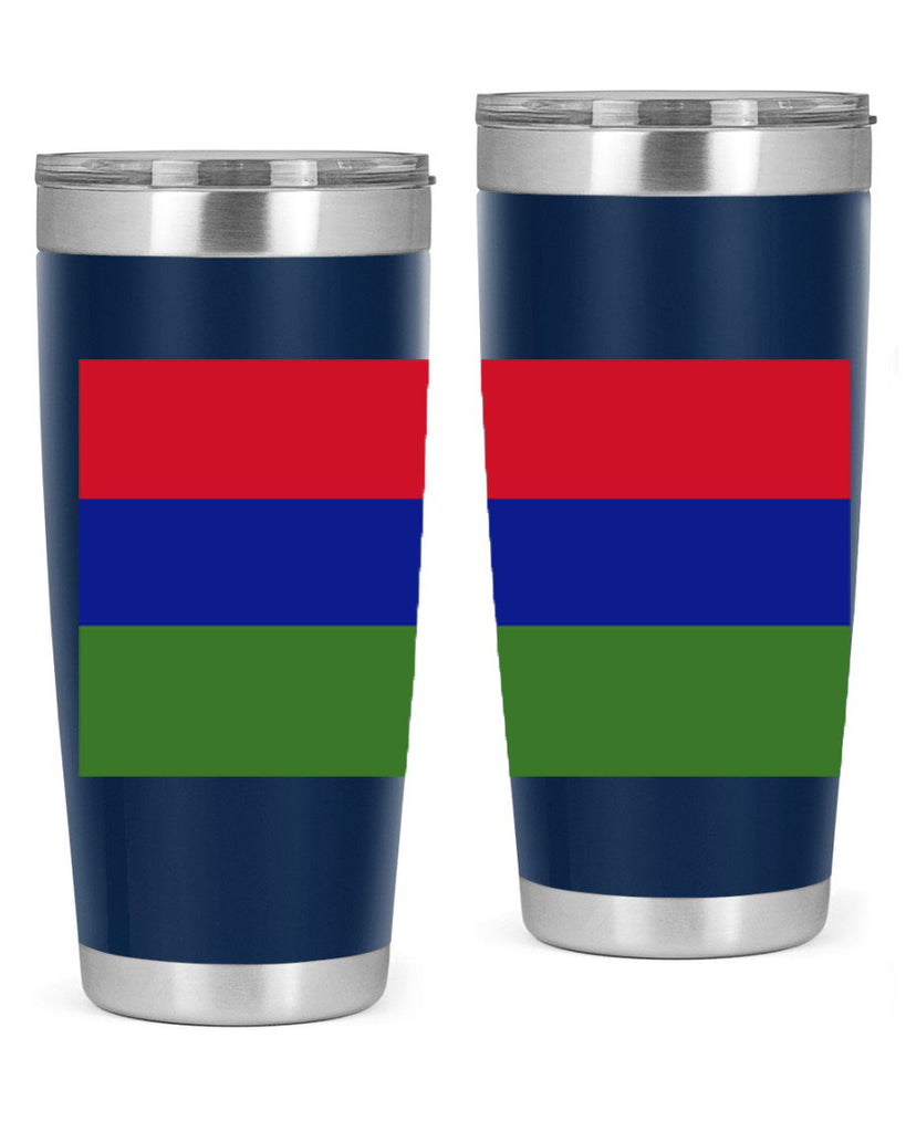 Gambia 135#- world flags- Tumbler