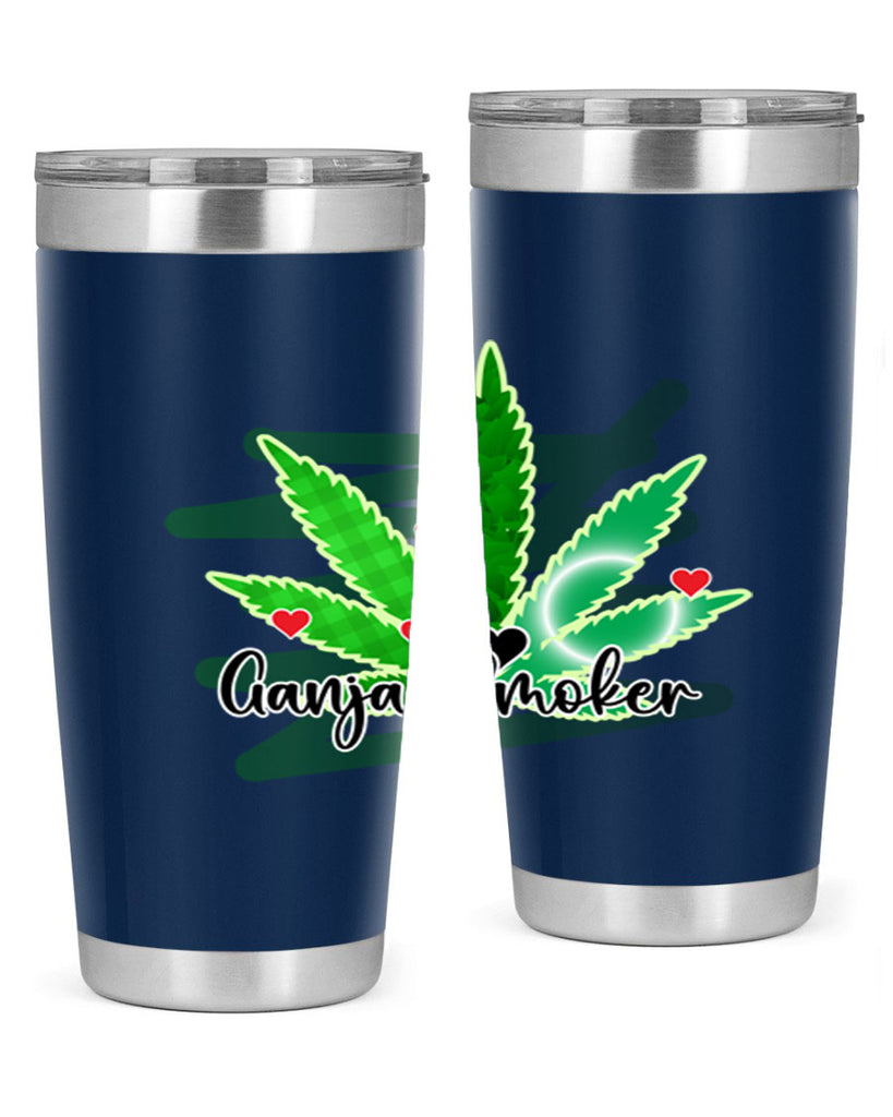 Ganja Smoker 88#- marijuana- Tumbler