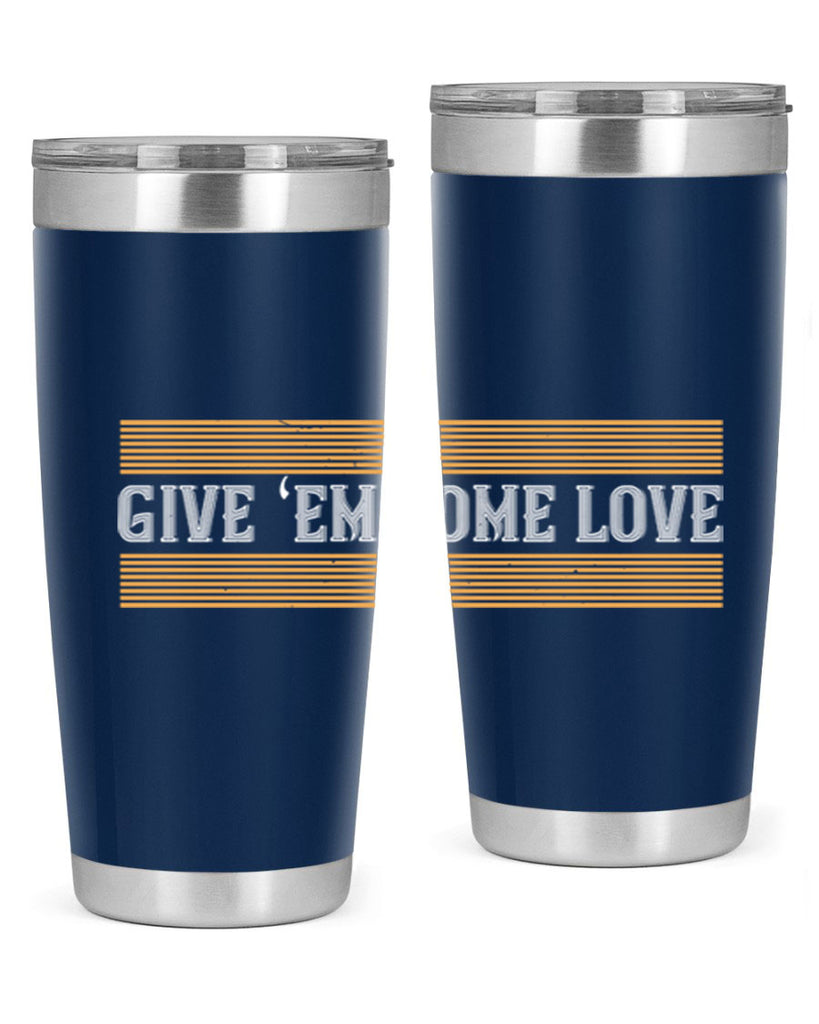 Give ‘em some love 2258#- badminton- Tumbler