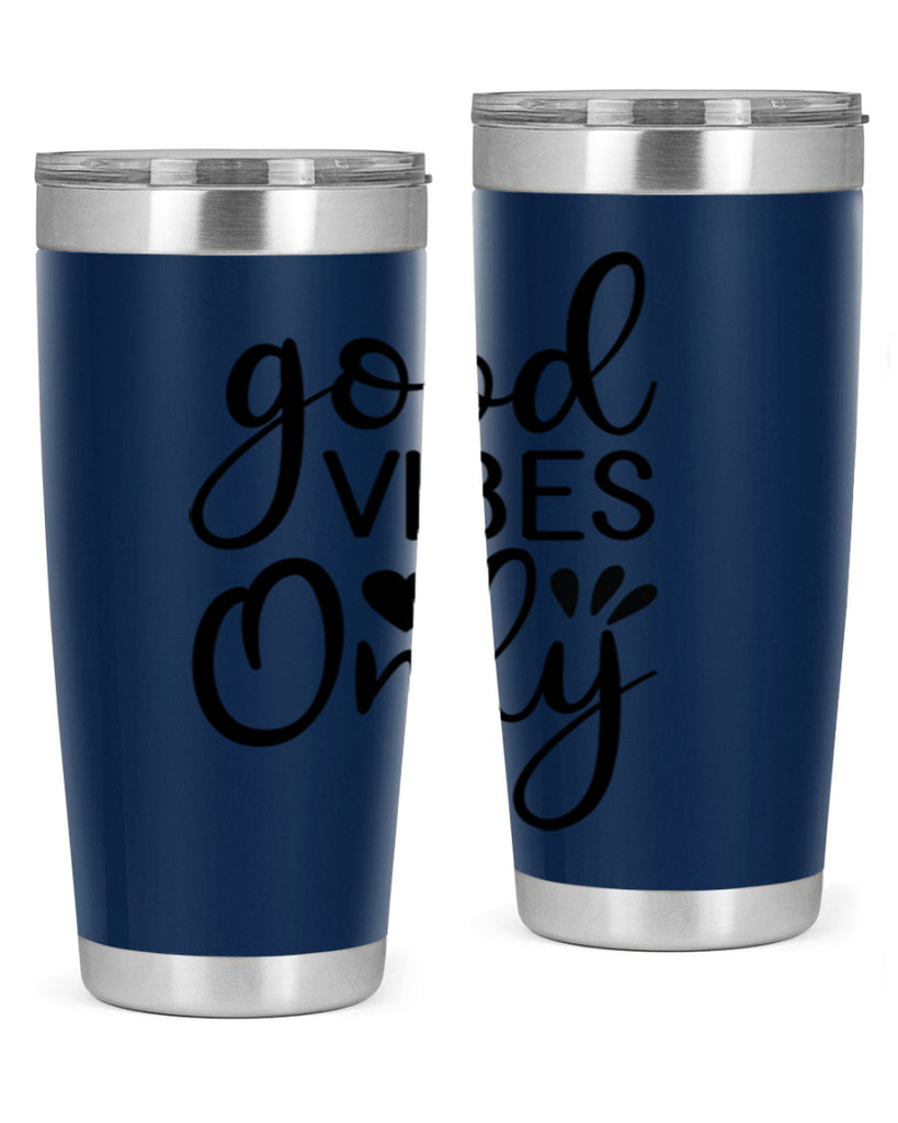 Good vibes only design 202#- mermaid- Tumbler