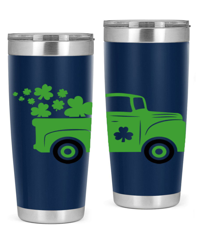 Green Truck Style 97#- St Patricks Day- Tumbler