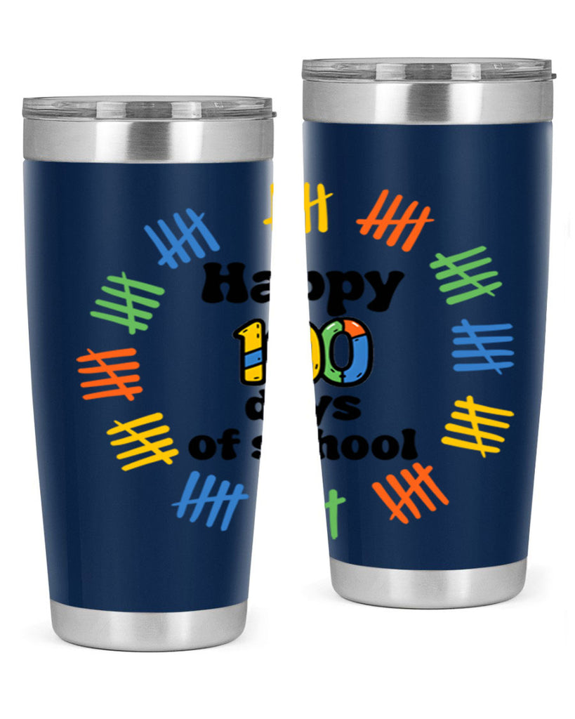 Happy 100 Days of School 51#- 100 days of school- Tumbler