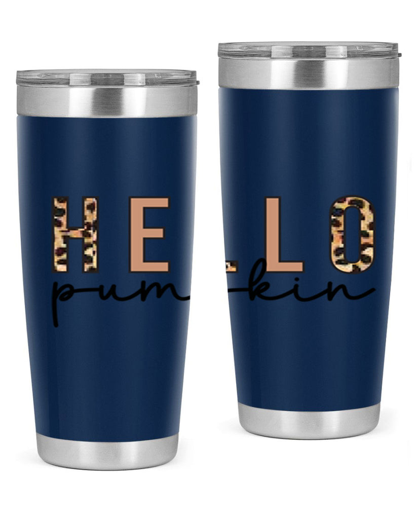 Hello Pumpkin Fall 291#- fall- Tumbler
