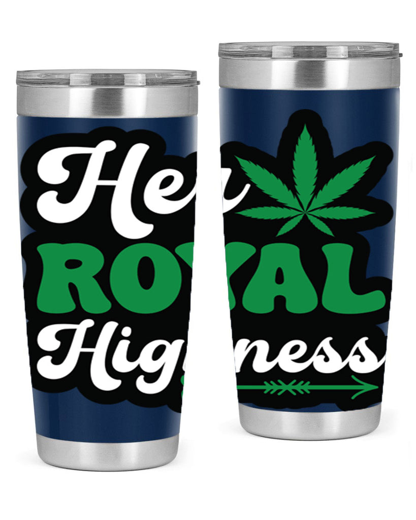 Her royal highness 107#- marijuana- Tumbler