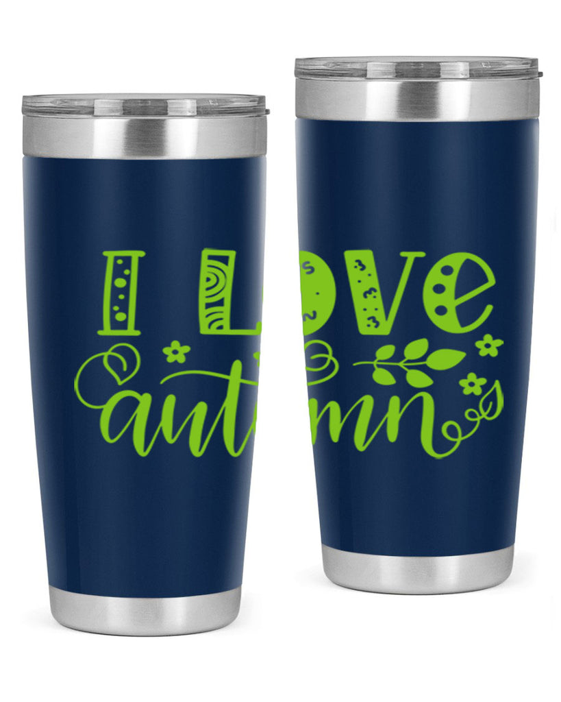 I Love Autumn 325#- fall- Tumbler