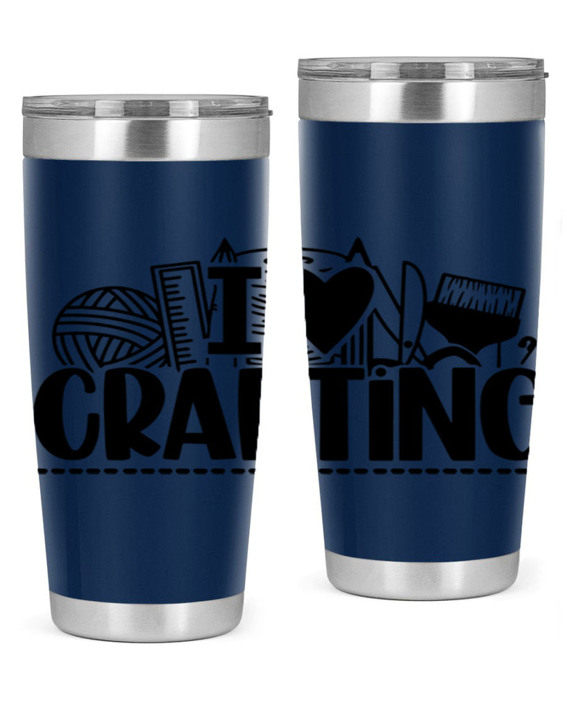 I Love Crafting 20#- crafting- Tumbler