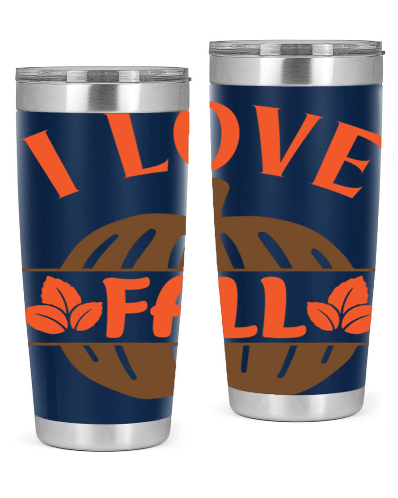 I Love Fall 337#- fall- Tumbler