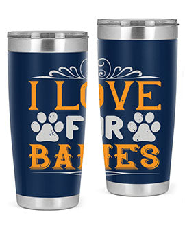 I Love Fur Babies Style 192#- dog- Tumbler