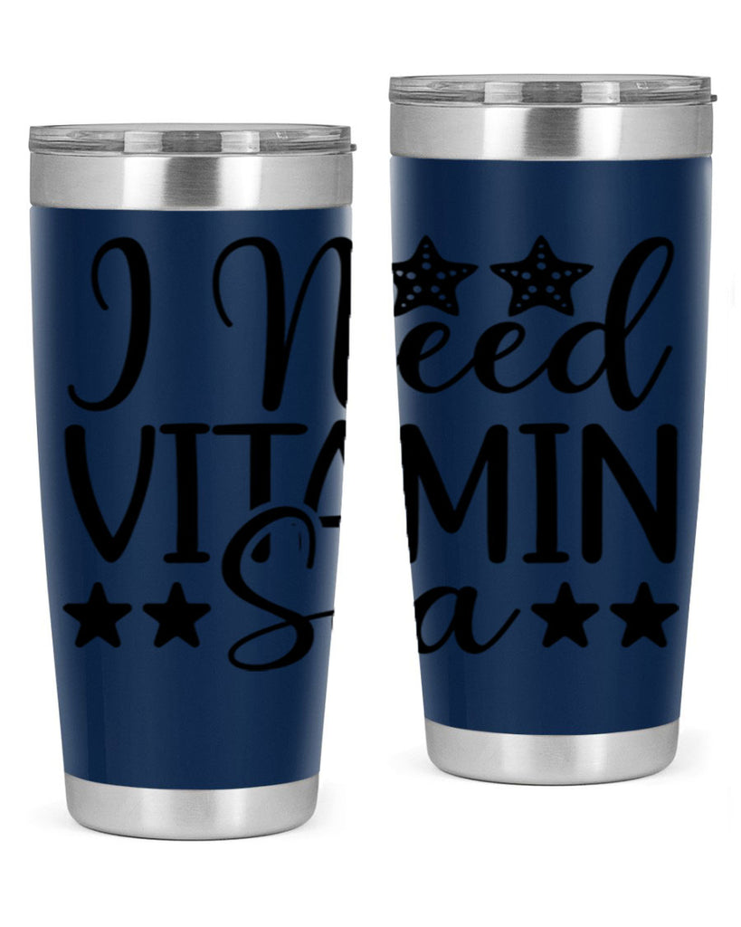 I Need Vitamin Sea 232#- mermaid- Tumbler