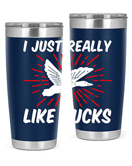 I just really like ducks Style 50#- duck- Tumbler