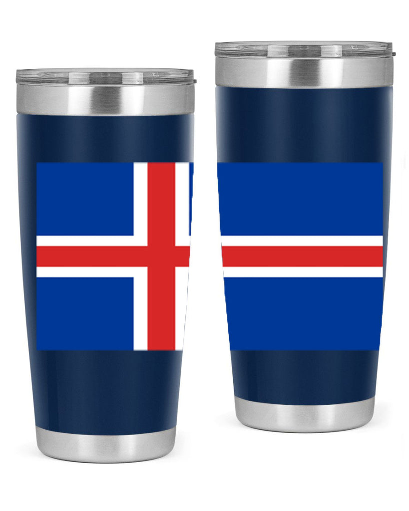 Iceland 122#- world flags- Tumbler