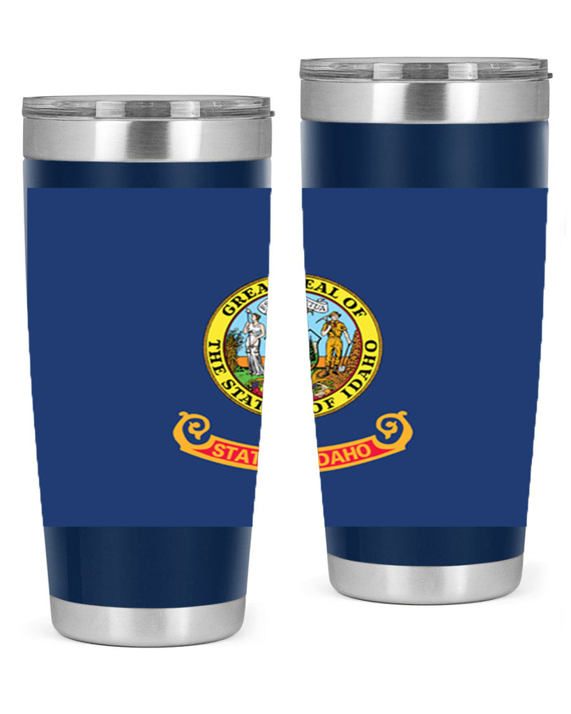 Idaho 40#- Us Flags- Tumbler