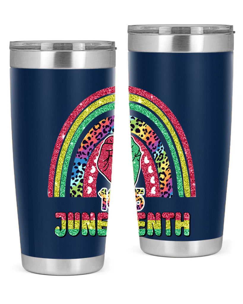 Juneteenth 1865 Rainbow 19#- Juneteenth- tumbler