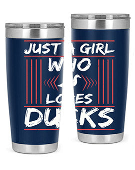 Just A Girl Who Loves Ducks Style 33#- duck- Tumbler