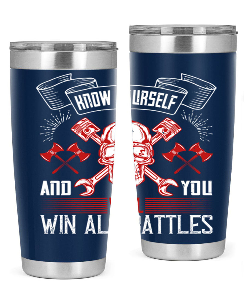 Know yourself and you will win all battles Style 25#- coaching- tumbler