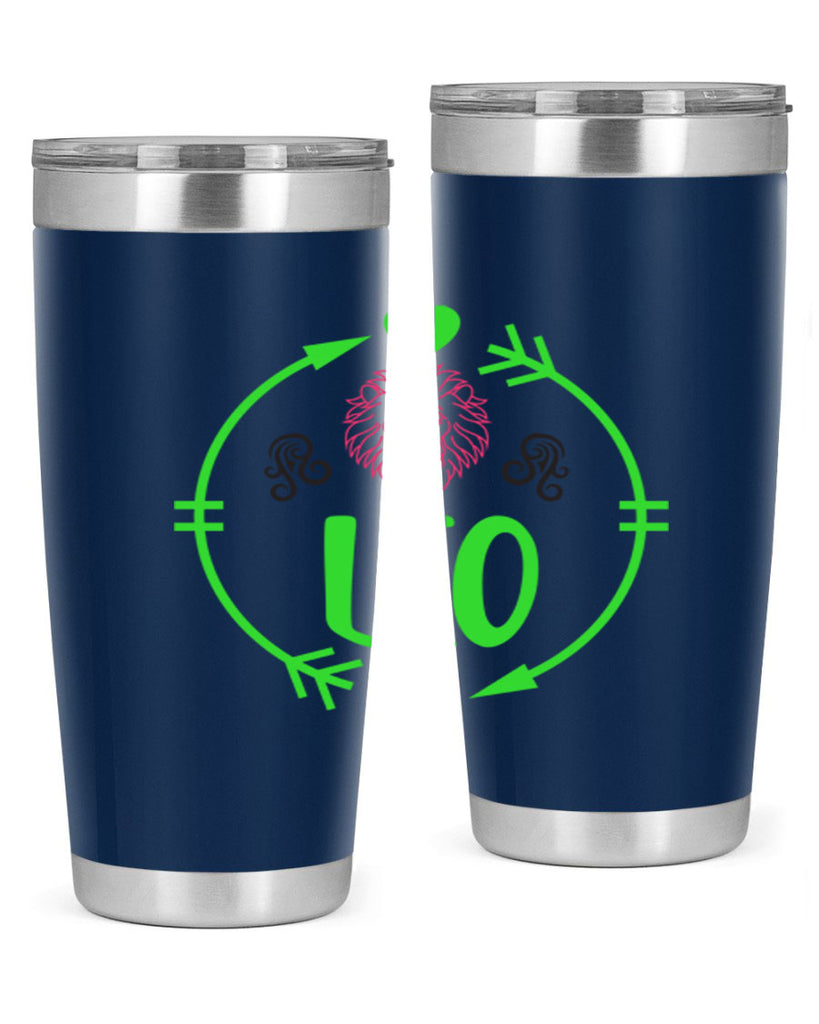 Leo 283#- zodiac- Tumbler