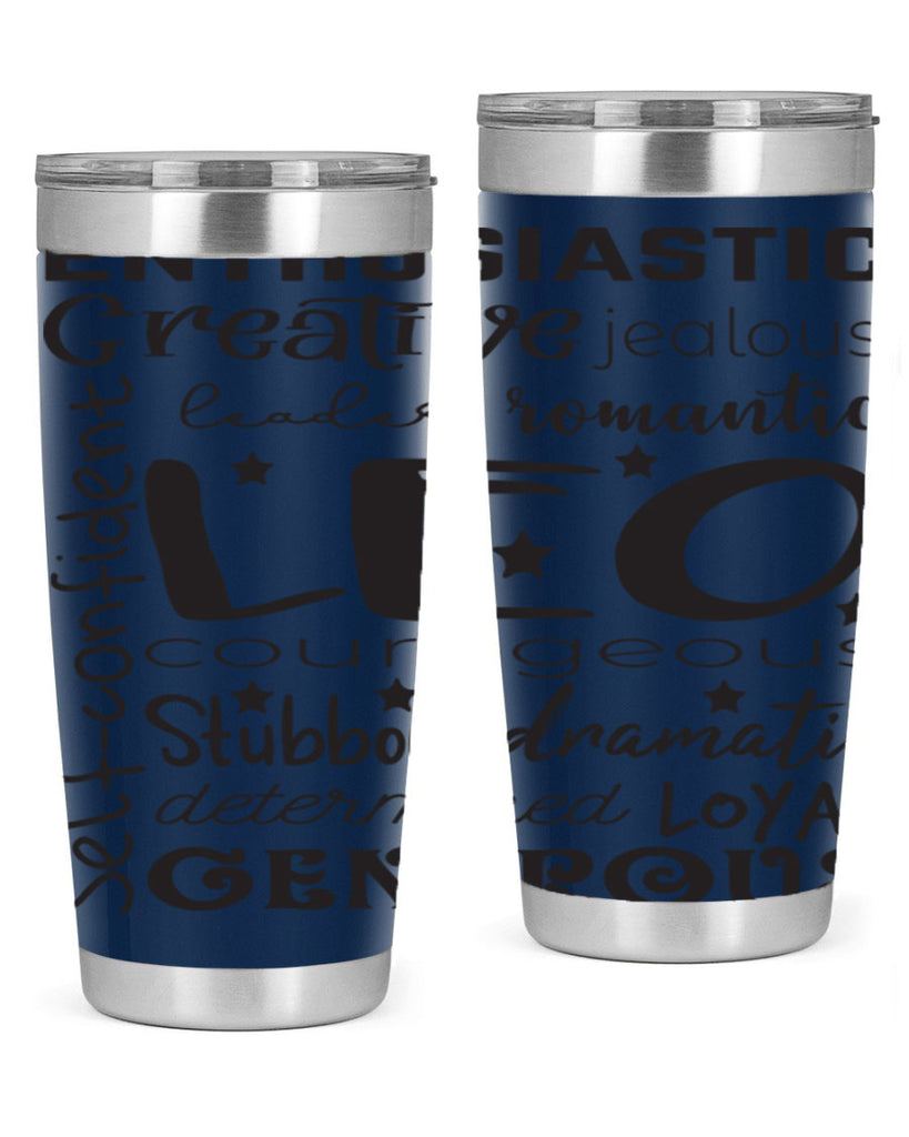 Leo 568#- zodiac- Tumbler