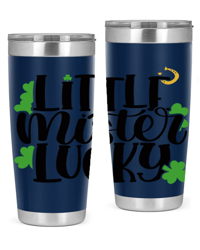 Little Mister Lucky Style 67#- St Patricks Day- Tumbler