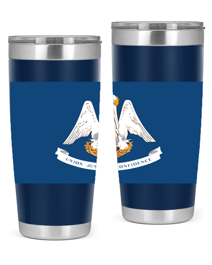 Louisiana 34#- Us Flags- Tumbler